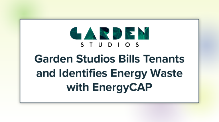 Garden Studios Bills Tenants and Identifies Energy Waste with EnergyCAP