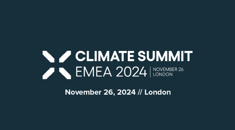 Conference // Climate Summit EMEA