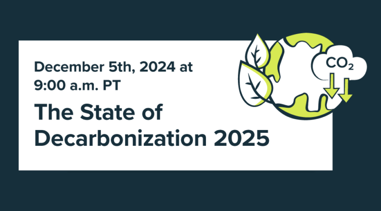 Webinar // State of Decarbonization 2025