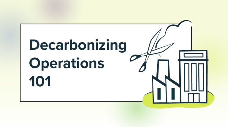 Decarbonizing Operations 101