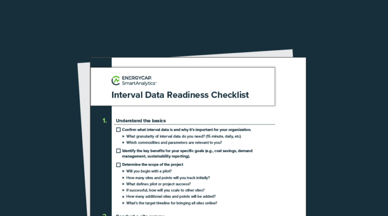 Guide // Interval Data Readiness Checklist