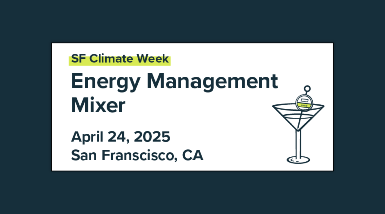 SF Climate Week // Energy Management Mixer​